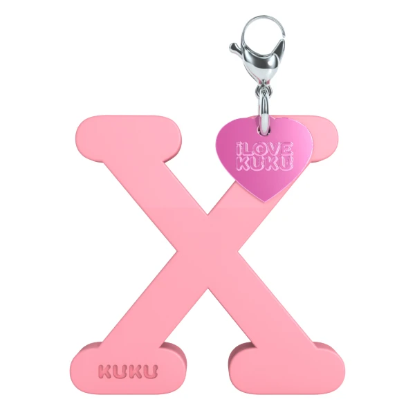 Kuku pismenko farba babypink X