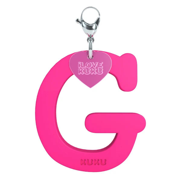 Kuku pismenko farba pink G