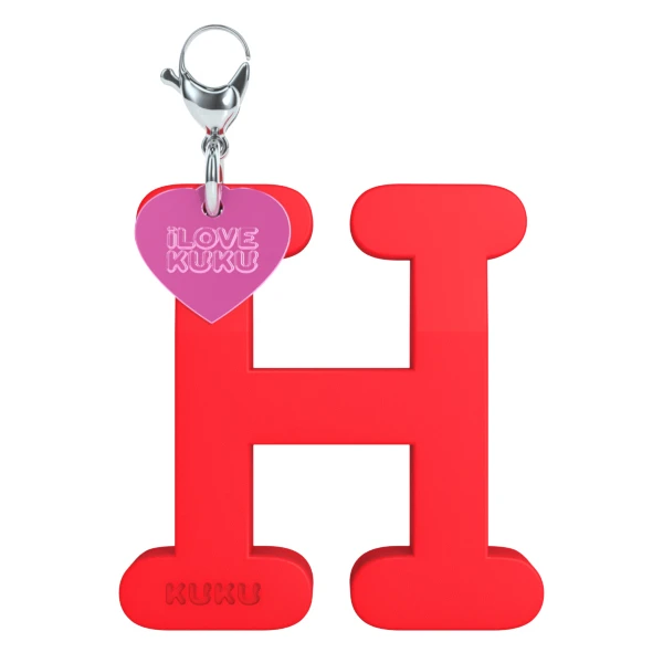 Kuku pismenko farba red H