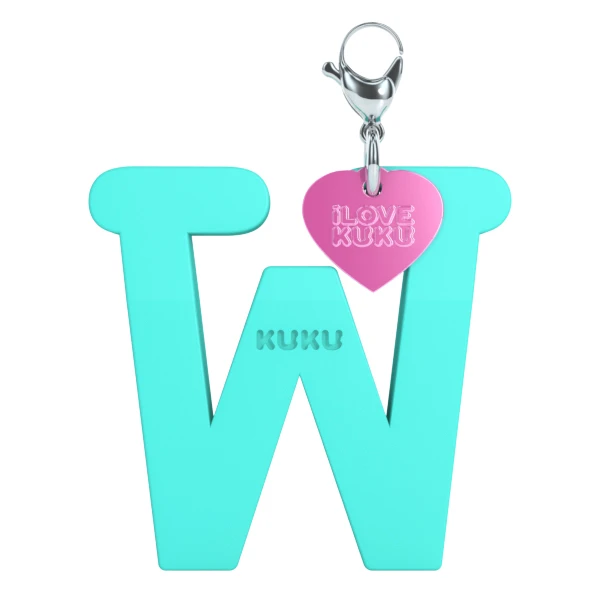 Kuku pismenko farba tyrkys W